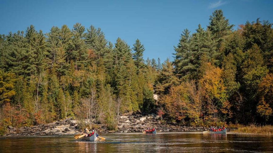 Toronto: Algonquin Park and Ragged Falls Day Trip - Ragged Falls and the Oxtongue River
