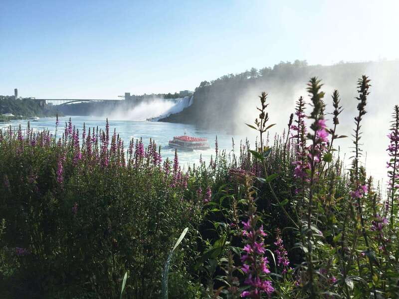 Toronto to Niagara Falls: Boat Ride & Behind the falls Tour - Meeting the three Niagara Falls