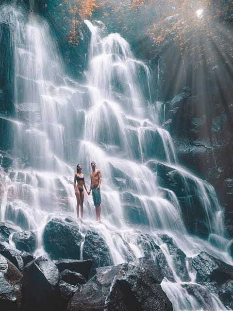 Ubud: 4 Waterfalls Tour with Private Driver - Swimming at Tibumana Waterfall
