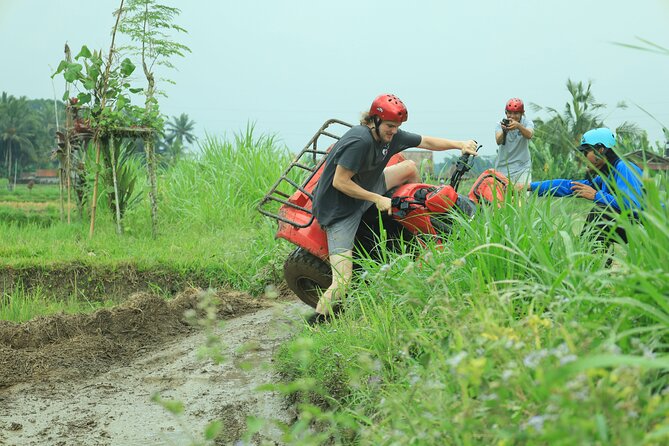 Ubud ATV Quad Bike through river, Jungle, waterfall & rice fields - Taking on rivers, jungle, and steep tracks