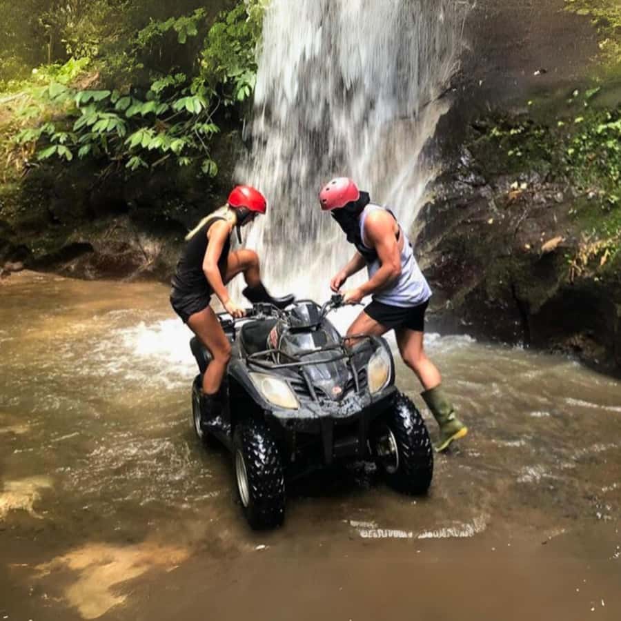 Ubud Bali: Kuber ATV Quad Bike with Long Tunnel & Waterfalls - Mud, rivers, and the practical side of getting wet