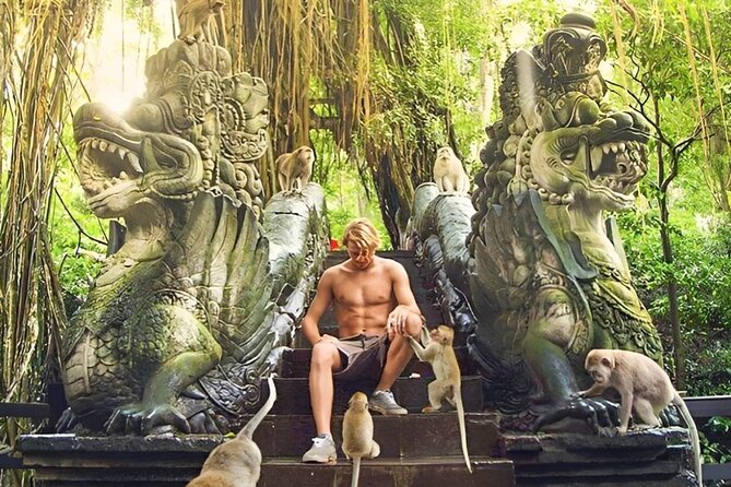 Ubud Day Tour: Sacred Monkey Forest, Tegenungan Waterfall, Rice Terrace - Ubud Traditional Art Market and time to browse