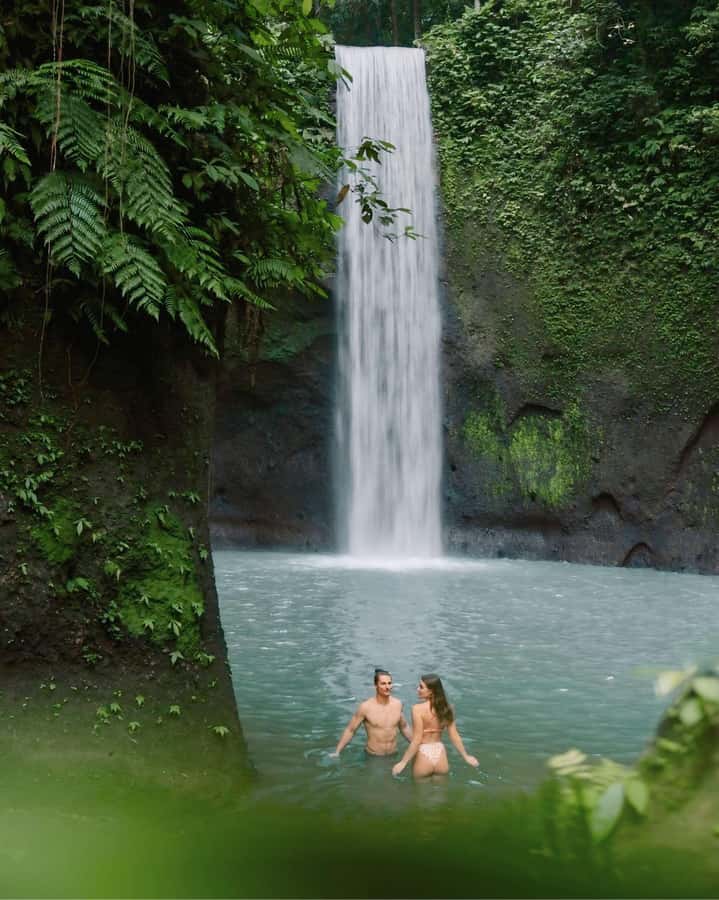 Ubud: Private Scenic Waterfalls and Rice Terraces Tour - Tukad Cepung: the most unusual waterfall setting
