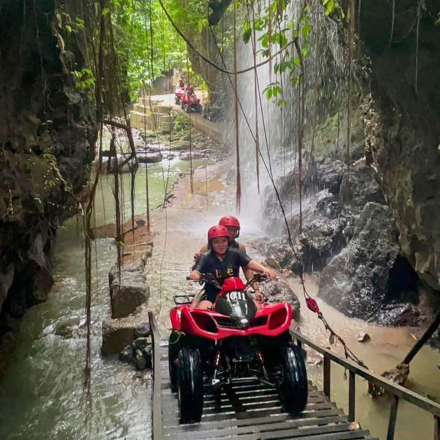 Ubud: Quad ATV Waterfalls & Barong Caves - What the Jambe Asri ATV route is really like