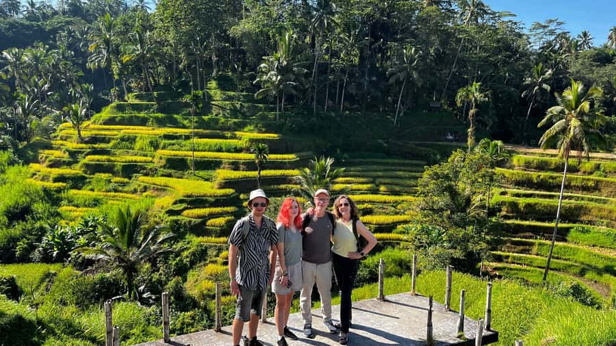 Ubud: Rice Terraces, Water Temple, & Waterfalls Private Tour - A Balinese plantation with fruit, coffee, and tea