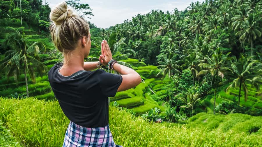 Ubud: Waterfall, Rice Terraces & Monkey Forest Private Tour - Ubud Market and Palace: central Bali in a short walk