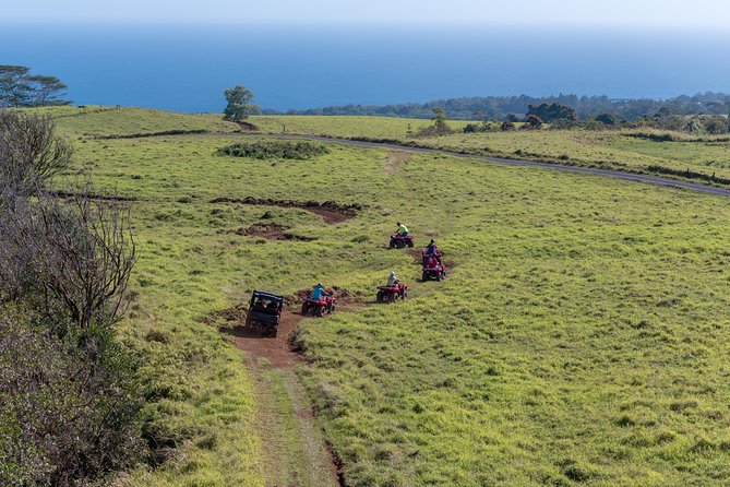 Umauma Falls Deluxe ATV Waterfall and Swim Experience - The practice track makes first-time riding easier