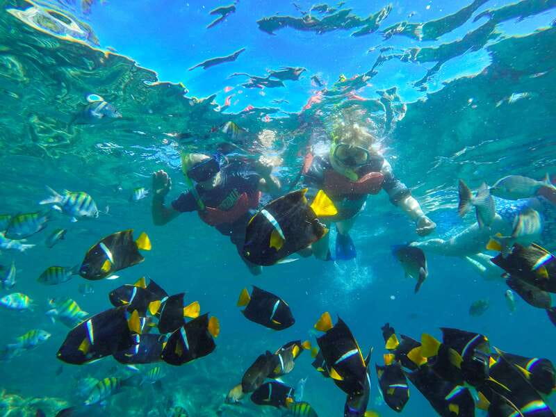 Vallarta: Yelapa Waterfall & Majahuitas Snorkel Adventure - Majahuitas Cove and the short snorkeling window