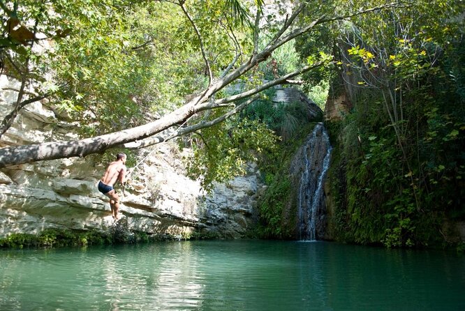 Value for money Quad & Buggy Tour to Lara Bay and Adonis Falls - Adonis Baths and the cold-water reward
