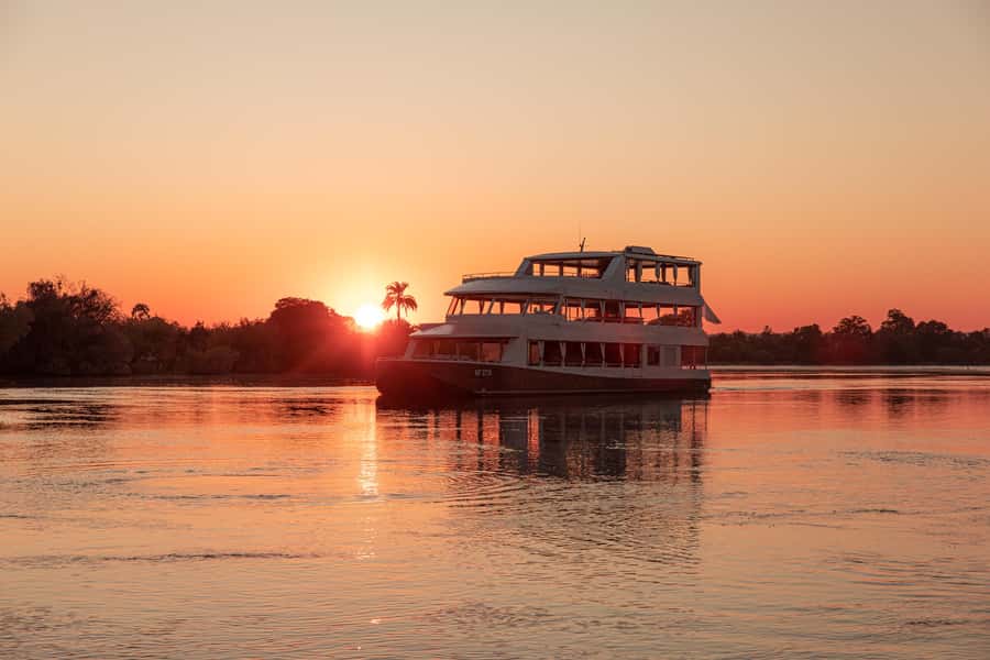 Victoria Falls: 2-Hour Luxury Zambezi River Sunset Cruise - Hotel pickup and boarding near Victoria Falls