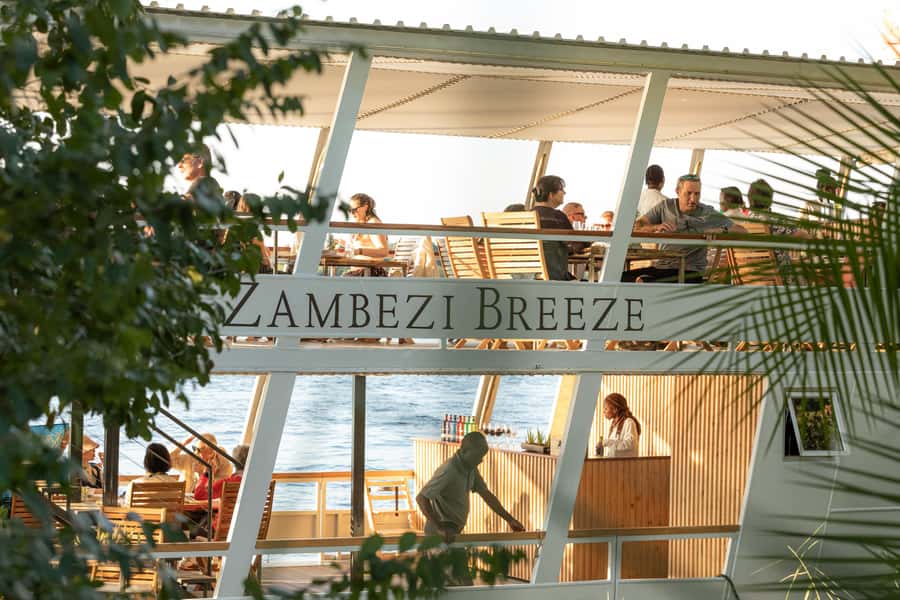 Victoria Falls: Dinner Cruise on the Zambezi River - Wildlife watching from the dining table