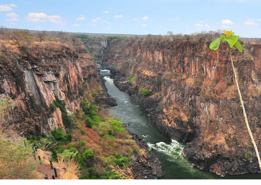 Victoria Falls Gorge Hike & Farm to Table Village Lunch - Leaving Victoria Falls for the Batoka Gorge