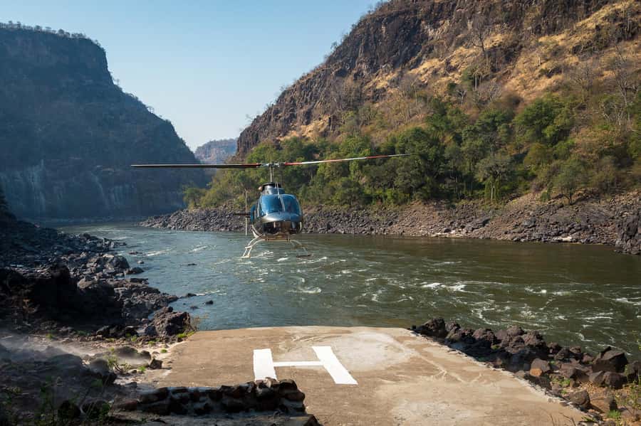 Victoria Falls Helicopter Flights - The 22-minute flight: adding Batoka Gorge