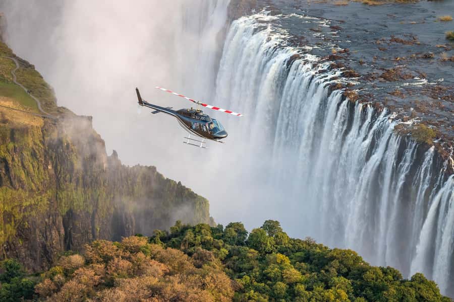Victoria Falls Helicopter Flights - The Batoka Gorge is more than an add-on