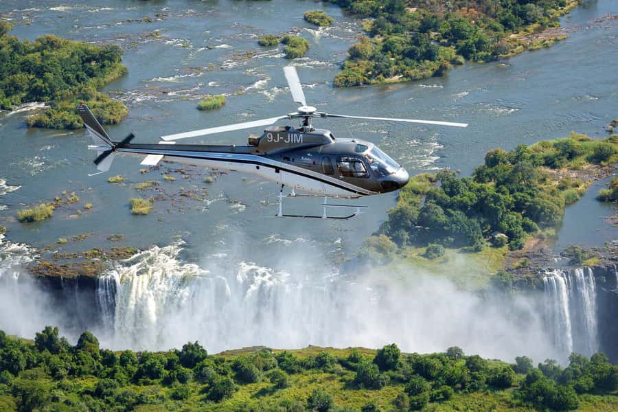 Victoria Falls Helicopter Flights - Seating, cameras, and getting a fair view