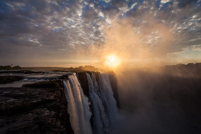 Victoria Falls Private Guided Sunrise Tour - Walking the falls while the light changes
