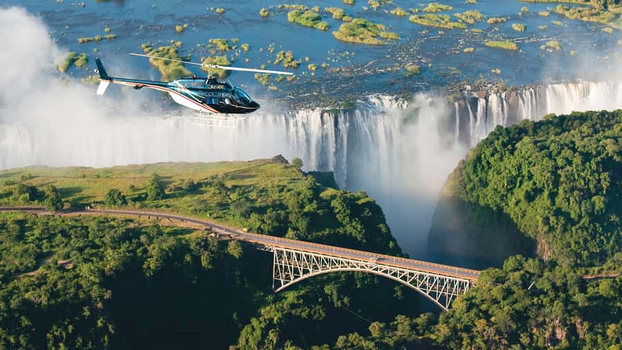 Victoria Falls: Scenic Helicopter Flight Over Victoria Falls - Zambezi National Park and the first aerial views