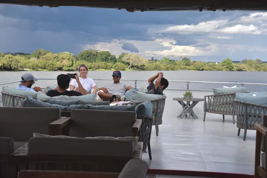 Victoria Falls: Sunset Cruise and Dinner at The Eatery - Dinner beside the river at The Eatery