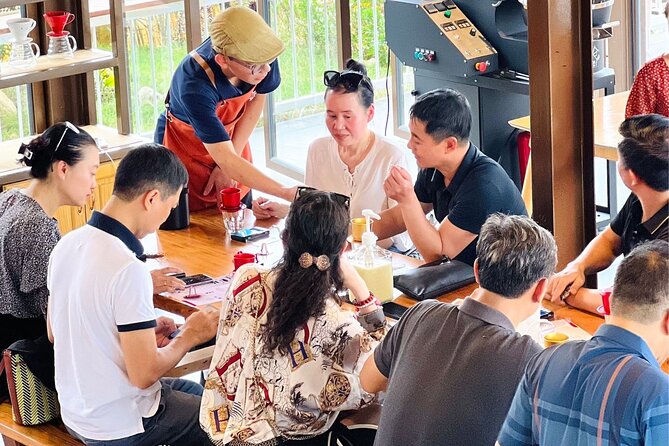 Vietnamese Culture: Phin-Making Tour Beyond Elephant Falls, Dalat - Brewing coffee with the Vietnamese phin filter