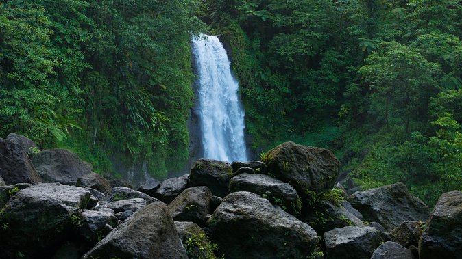 Waterfall And Champagne Reef Adventure - Trafalgar Falls and the mountain road