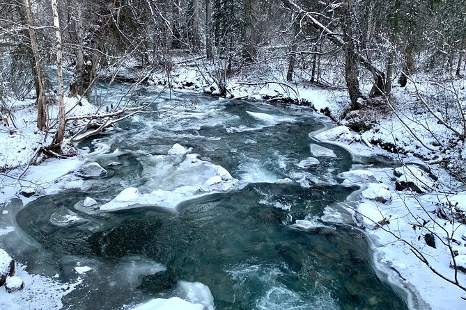 Winter Waterfall Walk - From Anchorage’s Egan Center to the trail