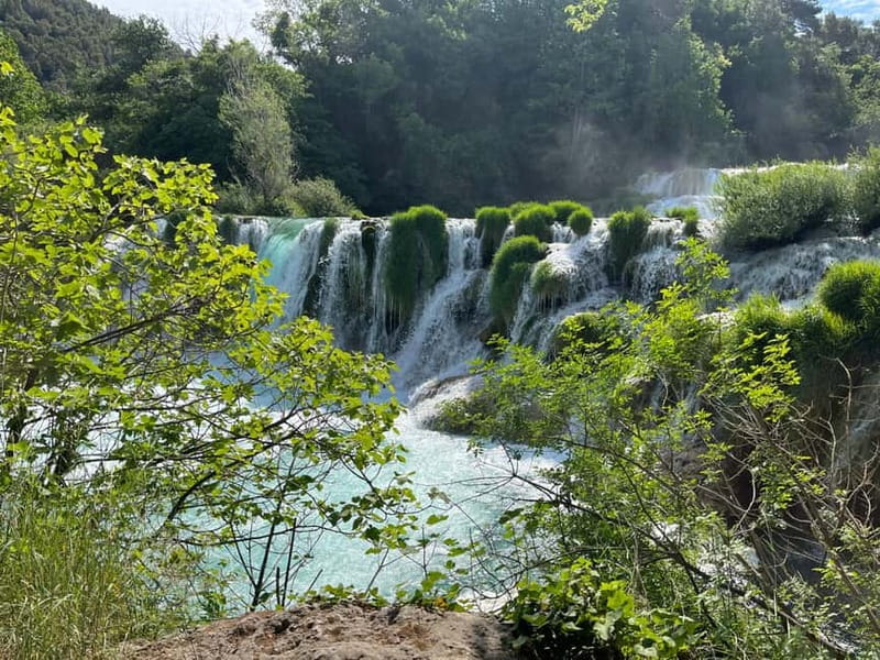 Zadar: Krka Waterfalls Tour, Boat Cruise & Swimming - The boat ride to Skradinski buk